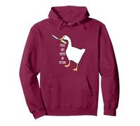 Peace Was Never an Option Funny Goose Vêtements Tendance Sweat à Capuche, Unisexe pour Adultes, Marron, XL
