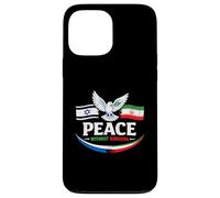 Peace Without Borders Israël & Iran Colombe de Paix Classique Coque pour iPhone 13 Pro Max