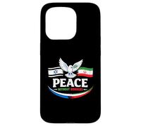 Peace Without Borders Israël & Iran Colombe de Paix Classique Coque pour iPhone 15 Pro