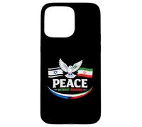 Peace Without Borders Israël & Iran Colombe de Paix Classique Coque pour iPhone 15 Pro Max