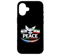 Peace Without Borders Israël & Iran Colombe de Paix Classique Coque pour iPhone 16