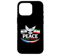 Peace Without Borders Israël & Iran Colombe de Paix Classique Coque pour iPhone 16 Pro