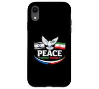 Peace Without Borders Israël & Iran Colombe de Paix Classique Coque pour iPhone XR