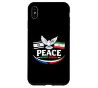 Peace Without Borders Israël & Iran Colombe de Paix Classique Coque pour iPhone XS Max