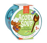 Peaceable Kingdom Acorn Soup: A Game for You and Your 2-Year-Old, pour Les Enfants à partir de 2 Ans, Jeu de comptage et de tri, en Bois
