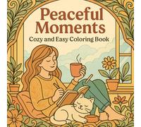 Peaceful Moments: Cozy Coloring Book for Creative Girls: For Adults and Teens: Inspiring & Serene Designs Celebrating Women in Moments of Joy, Comfort, and Calm.