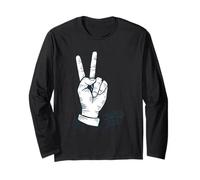 Peaceful Soul Nature Inspired Aesthetic Graphic Peace Symbol Manche Longue