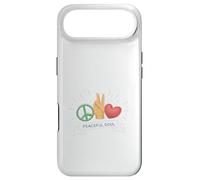 Peaceful Soul Peace Sign Hand Gesture Love Graphic Nature Coque pour iPhone Air