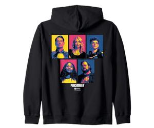 Peacemaker Character Squares Sweat à Capuche