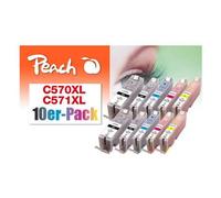 Cartouche d'encre Noir Taille XL Compatible avec imprimante Canon Multi-pack XL Multi-Pack (Schwarz, Gelb, Magenta, Cyan)
