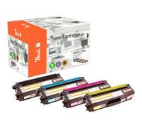 Peach 112076 Cartouche de toner 4 pièce(s) Noir, Cyan, Magenta, Jaune