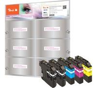 Peach "317210 cartouche d''encre 5 pièce(s) Noir, Cyan, Magenta, Jaune"