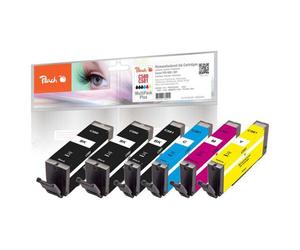 Peach 320448 cartouche d'encre 6 pièce(s) Compatible