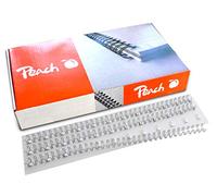 Peach Wire Binding Combs, 10mm, Silver, 3:1, 34 Loops A4, 100 pcs. PW095-01