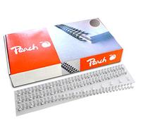 Peach Baguettes Reliure métallique 8mm argemt, 3:1', 34 boucles A4, 100 pcs. PW079-01