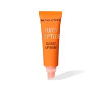 Revolution Juicy Peptide Lip Balm, Baume à Lèvres Hydratant aux Peptides, Squalane & Vitamine E, Vegan & Cruelty-Free, 8ml, Peach Bellini Orange