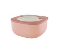 Peach blossom pink RÉCIPIENT HERMÉTIQUE BAS 'STORE&MORE BIO' "FOOD STORAGE" L