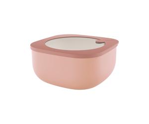 Peach blossom pink RÉCIPIENT HERMÉTIQUE BAS 'STORE&MORE BIO' "FOOD STORAGE" L