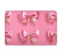 Peach Bow - Alèses réutilisables pour la Saint-Valentin - Très absorbantes - Pour incontinence - Pour incontinence - Pour enfants - 132,1 x 86,4 cm (L x l) - Paales para