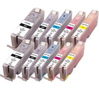 Peach C570/571 Ink Cartridges XL (2x Black, 2x PBK, 2xC, 2xM, 2xY) Replaces Cano