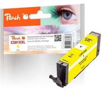 PEACH cartouche compatible Canon CLI-581 XXL, jaune, 12 ml