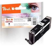 PEACH cartouche compatible Canon CLI-581XXL, 1998C001, photo noir, 12ml