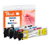 Peach "PI200-796 cartouche d''encre 4 pièce(s) Compatible Rendement élevé (XL) Noir, Cyan, Magenta, Jaune"