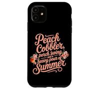Peach Cobbler Porch Swing and a Heavy pour of Summer Coque pour iPhone 11