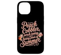 Peach Cobbler Porch Swing and a Heavy pour of Summer Coque pour iPhone 14