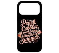 Peach Cobbler Porch Swing and a Heavy pour of Summer Coque pour iPhone 17 Pro Max