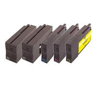 Peach Combi-Pack PLUS H950/H951 - Pack de 5 - noir, jaune, cyan, magenta - compatible - remanufacturé - cartouche d'encre (alternative à : HP 950, HP 951)