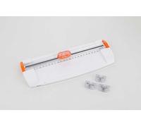 Peach Cutter Rotatif A4 3 en 1 3 Types de Coupe PC200-10 Blanc