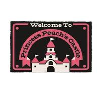 Peach Door Mat Welcome 02