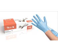 Peach - Gants jetables en nitrile sans poudre sans latex - 100 pièces - Taille S - PA132-S