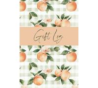 Peach Gift Log, Bridal Shower Gift Log, Baby Shower Gift Log, Love is Sweet Shower, Sweet Little Peach Shower Gift, Gift Log, Wedding Gift Log, ... Present Tracker, One Sweet Peach Gift