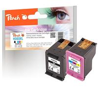 Peach H303 Lot de têtes d'impression XL (BK, C) remplaçant HP n° 303XL, 3YN10AE pour HP Envy Photo 7830, HP Envy Photo 6220, HP Envy Photo 6200, HP Envy Photo 6230 WiFi, HP Envy Photo 6232, HP Tango X