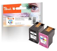 Peach H305/307 Lot de têtes d'impression (BK, C) remplaçant HP No. 305, 3YM61AE, 3YM60AE pour HP Envy 6020, HP DeskJet 2720, HP DeskJet 2720 e, HP DeskJet 2710 e, HP Envy 6010 e, HP Envy 6030 e