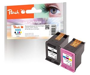 Peach H305/307 Lot de têtes d'impression (BK, C) remplaçant HP No. 305, 3YM61AE, 3YM60AE pour HP Envy 6020, HP DeskJet 2720, HP DeskJet 2720 e, HP DeskJet 2710 e, HP Envy 6010 e, HP Envy 6030 e