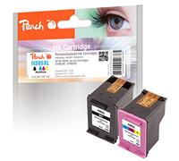 Peach H305/307 Lot de têtes d'impression XL (BK, C) remplace HP n° 305XL, 6ZA94AE pour HP Envy 6010, HP Envy 6030, HP DeskJet Plus 4122 e, HP Envy 6030 e, HP DeskJet 2721 e, HP DeskJet 2710