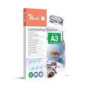 Peach Laminating Pouches A3, 80 mic, Glossy, PP580-01, Set of 100