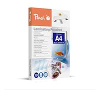 Peach Laminating Pouches A4, 100 mic, Glossy, PP500-02, Set of 100