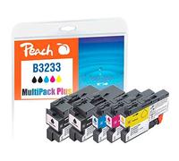 Peach LC-3233 Cartouche d'encre 5 pièce(s) Noir, Cyan, Magenta, Jaune