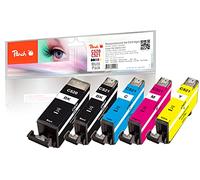 Peach Lot de Cartouches d'encre C520/521 pour Canon Pixma IP 3600, Canon Pixma MP 560, Canon Pixma MX 870, Canon Pixma MP 550