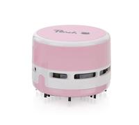 Peach Mini-aspirateur - alimenté par piles (2 piles AA) - puissance d'aspiration élevée - rose - PA105, 1 pièce