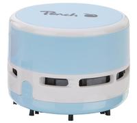 Peach Mini aspirateur PA105 - Fonctionne avec 2 Piles AA - Grande Puissance d'aspiration - Bleu