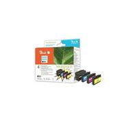 Peach Multi Pack - Pack de 4 - noir, jaune, cyan, magenta