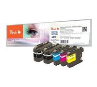 Multi Pack Plus - Pack de 5 - noir, jaune, cyan, magenta - compatible - cartouche d'encre (alternative pour : Brother LC-225XLC, Brother LC-225XLM,