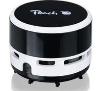 Peach PA105-BK Mini aspirateur de table Peach noir