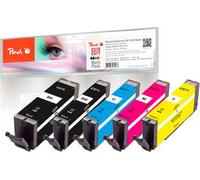 Peach Saving Pack Compatible with Canon PGI-550/570/571