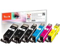 Peach PI100-249 Peach Patrone Canon PGI-525/CLI-526 MultiPack Plus remanufacturé